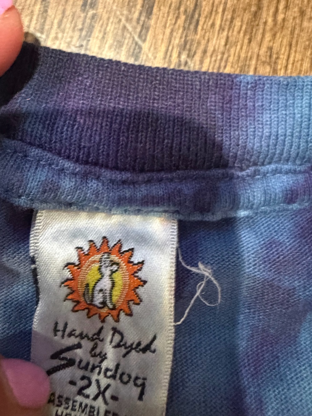 Vintage 2006 Gathering of the Vibes Festival Tie Dye T-Shirt 2X - Picture 6 of 6